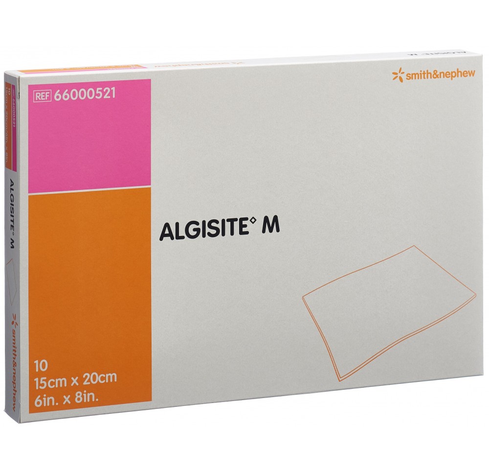 ALGISITE M compresses alginat 15x20cm 10 pce