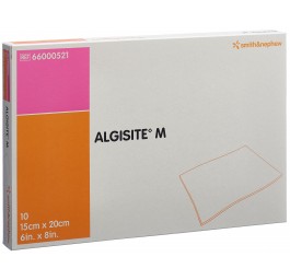 ALGISITE M compresses alginat 15x20cm 10 pce