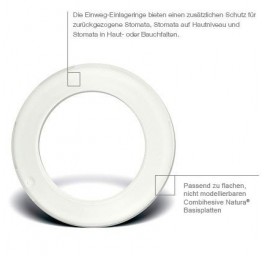 NATURA CONVEX joints circulaires 22mm blanc 5 pce