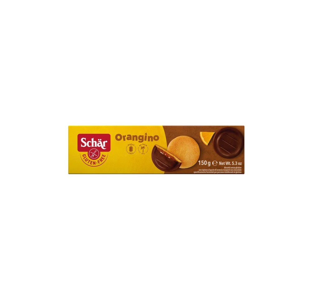 SCHÄR orangino soft cake sans gluten 150 g SCHÄR orangino soft cake sans gluten 150 g