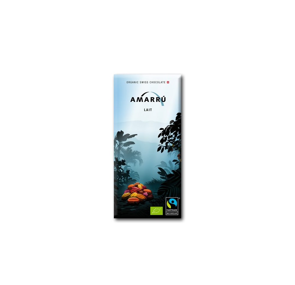PRONATEC AMARRÚ chocolat lait bio fairtrade 100 g PRONATEC AMARRÚ chocolat lait bio fairtrade 100 g