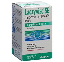 LACRYVISC SE gel opht 50 unidos 0.5 g