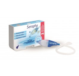 SEROPHY mouche bébé incl 3 embouts nasale