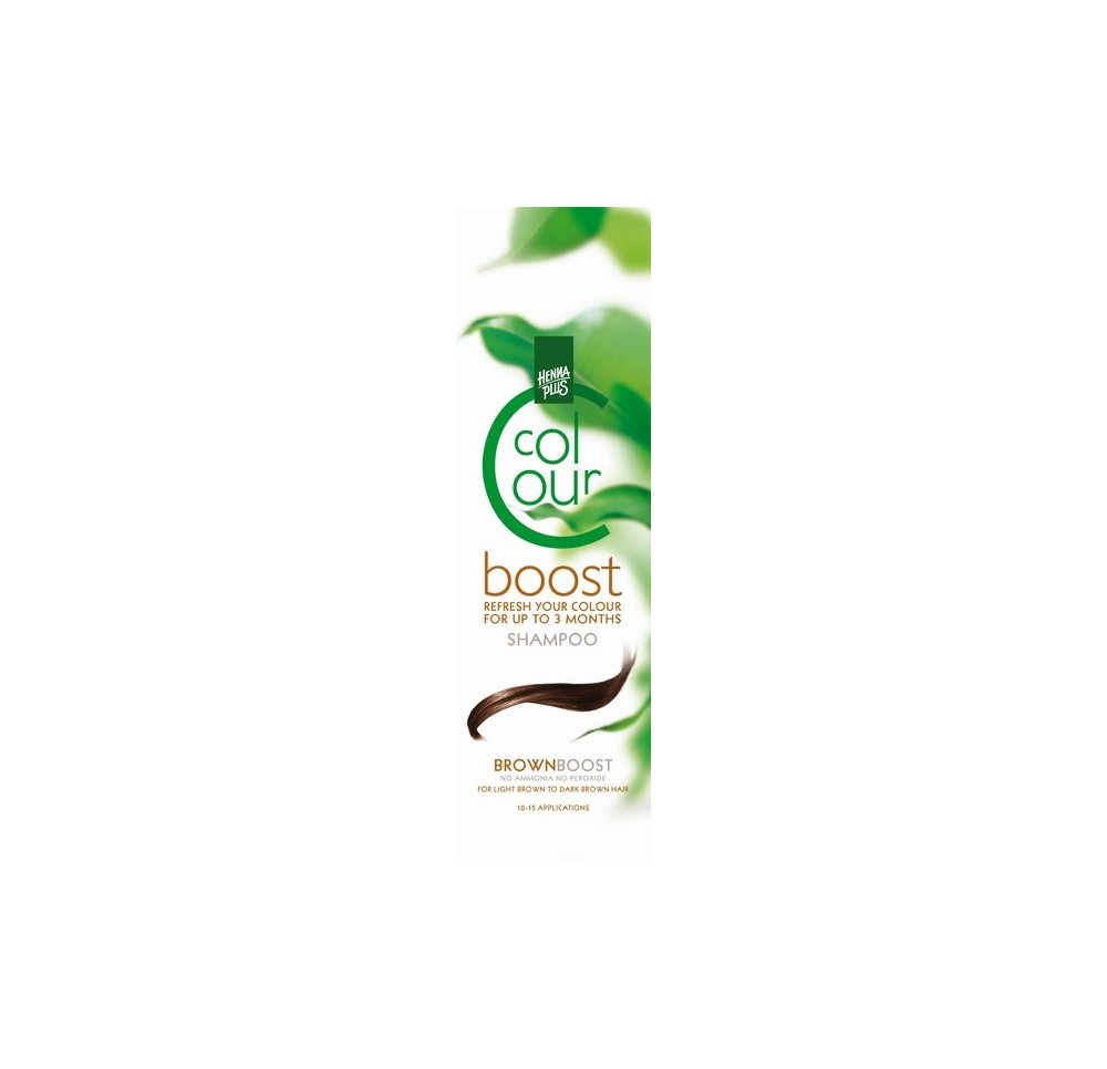 HENNA PLUS colour boost shampoo brown 200 ml HENNA PLUS colour boost shampoo brown 200 ml