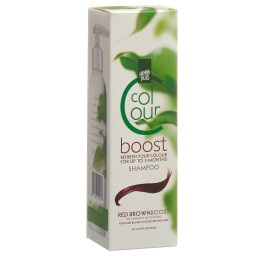 HENNA PLUS colour boost shampoo red brown 200 ml