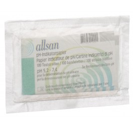 ALLSAN papier indicateur pH 5.2-7.4 100 pce