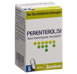 PERENTEROL caps 250 mg 6 pce