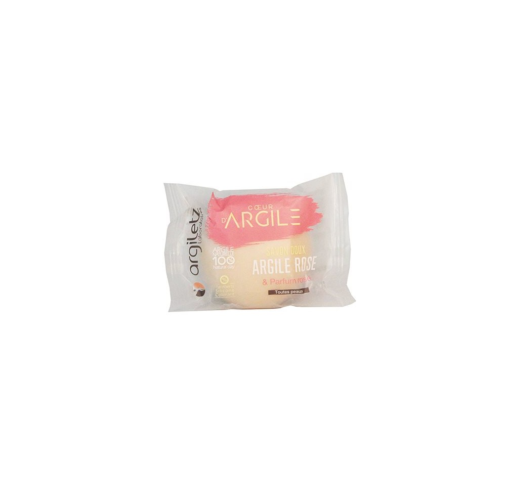 ARGILETZ savon argile rose bio 100 g