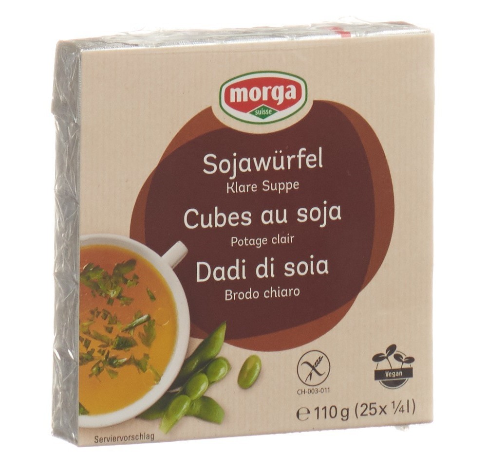 MORGA cubes soja avec sel mer 25 pce MORGA cubes soja avec sel mer 25 pce