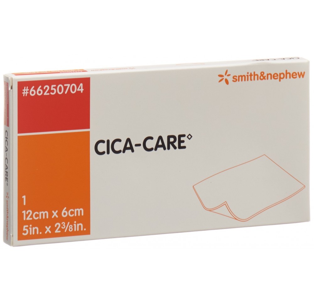 CICA-CARE plaque gel silicone 6x12cm sach