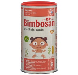 BIMBOSAN Bio riz-maïs bte 400 g