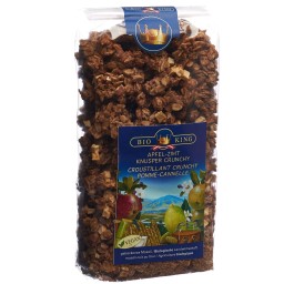 BIOKING croustillant crunchy pomme cannelle 375 g