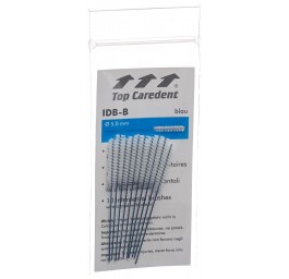 TOP CAREDENT C3 IDB-B brosse interd bleu 10 pce