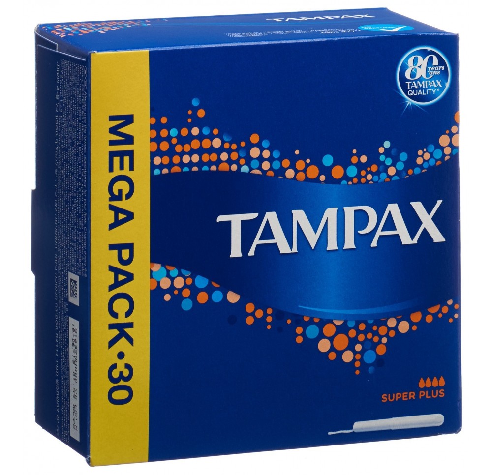 TAMPAX tampons Super Plus 30 pce