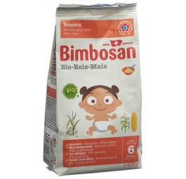 BIMBOSAN Bio riz-maïs rech sach 400 g