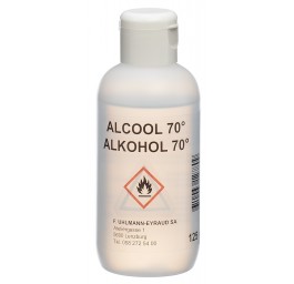 UHLMANN EYRAUD alcool 70 % fl 125 ml