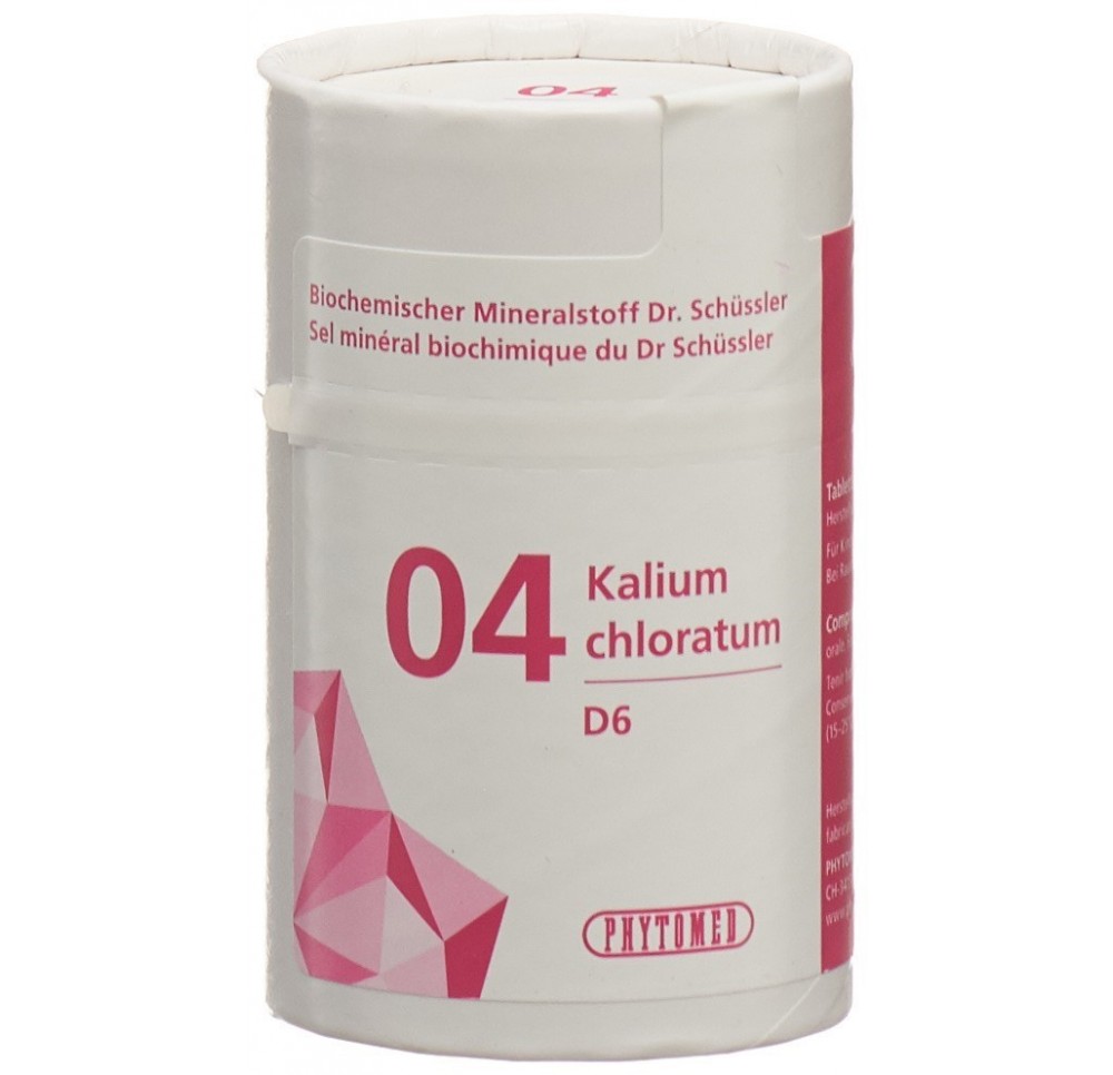 PHYTOMED SCHÜSSLER No4 kal chlorat cpr 6 D 100 g