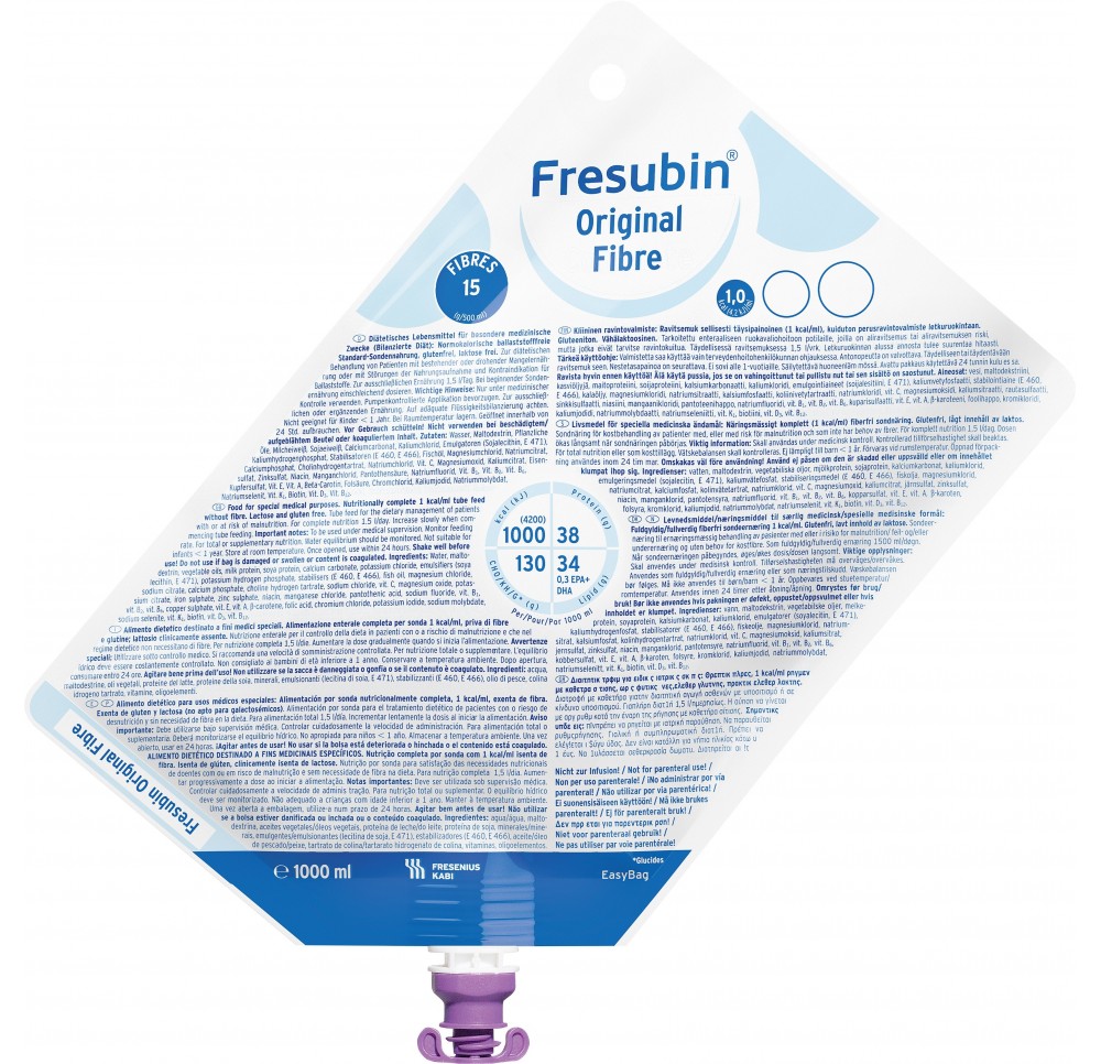 FRESUBIN Original Fibre 8 EasyBag 1000 ml