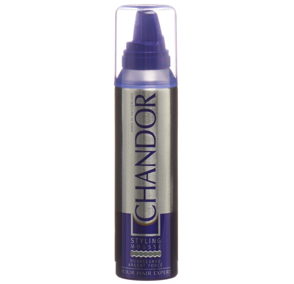 CHANDOR COLOUR styling mousse argent foncé 150 ml