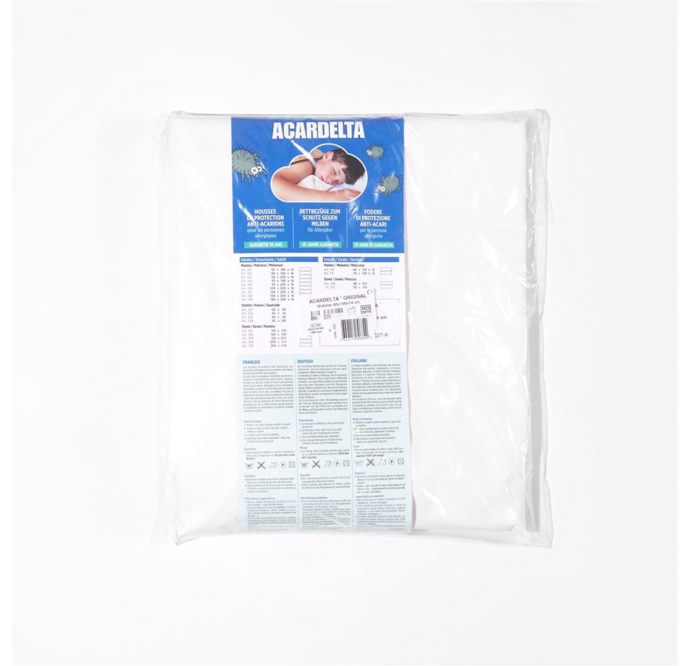 ACARDELTA Original prot matelas acar 90x190x14cm