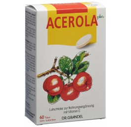 DR. GRANDEL Acerola Plus past à sucer vit C 60 pce