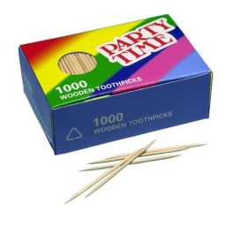 PARTY TIME cure dents bois rond 5000 pce