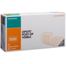 OPSITE POST OP VISIBLE pans transp 20x10cm 20 pce