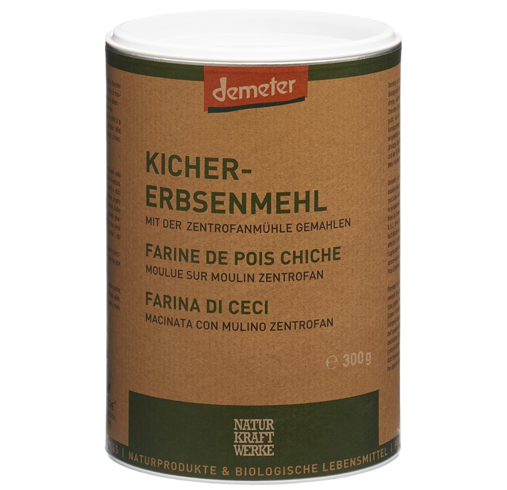 NATURKRAFTWERKE Farine pois chiche Demeter 300 g