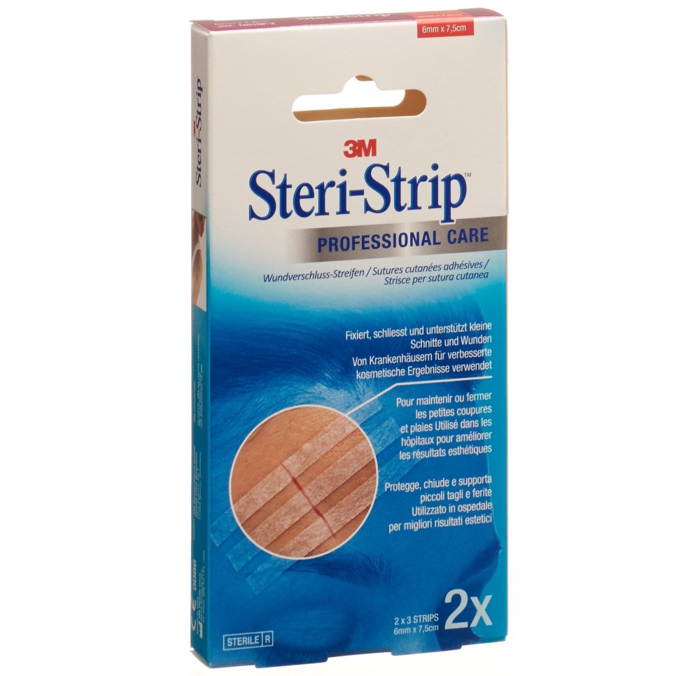 3M STERI STRIP blendtone 6x75mm natur 2 x 3 pce