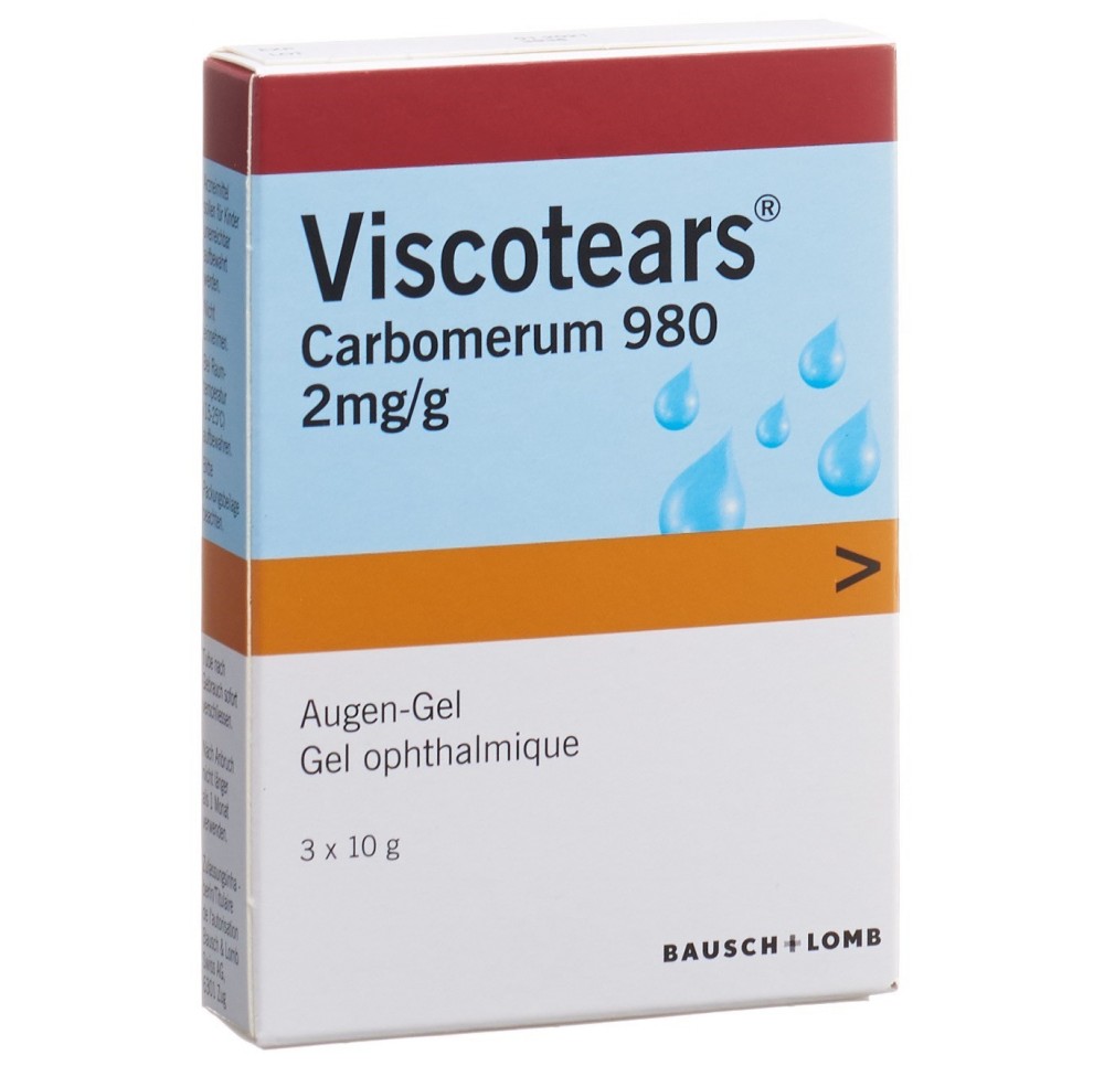 VISCOTEARS gel opht 3 tb 10 g