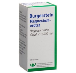 BURGERSTEIN Orotate de magnésium cpr bte 120 pce