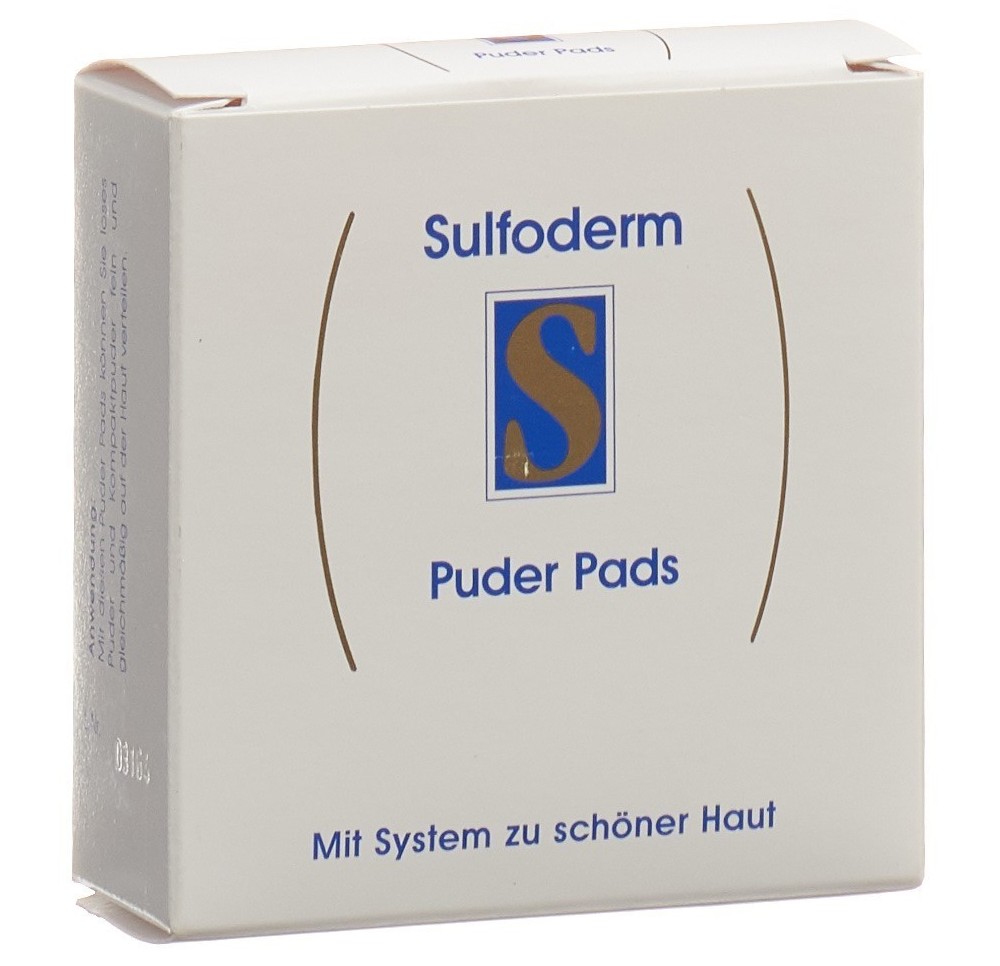 SULFODERM S poudre pads 3 pce