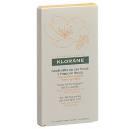 KLORANE Bandes dépilatoires visage 6 x 2 pce