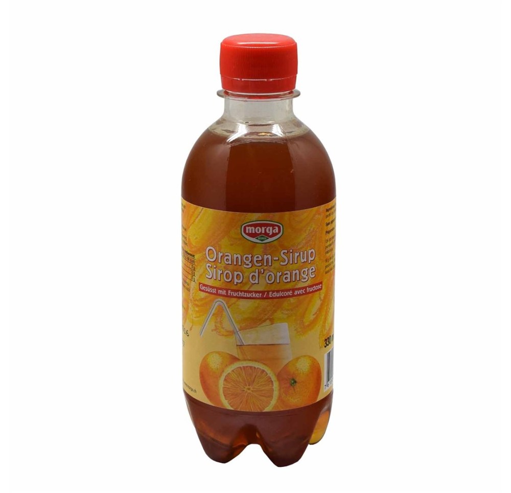 MORGA sirop oranges av fructose 3.3 dl MORGA sirop oranges av fructose 3.3 dl