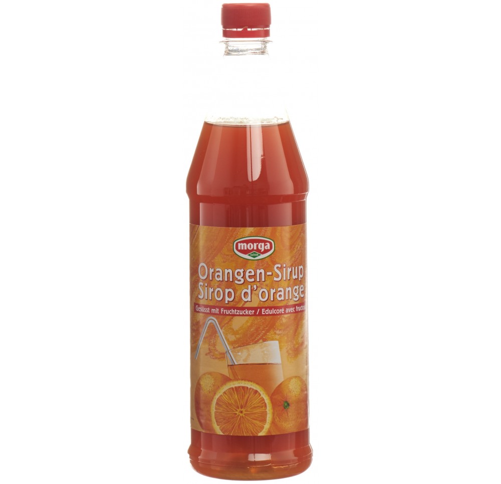 MORGA sirop oranges av fructose fl Pet 7.5 dl