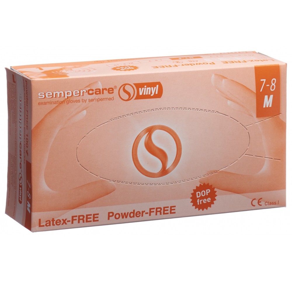 SEMPERCARE gants Vinyl M n poudré 100 pce