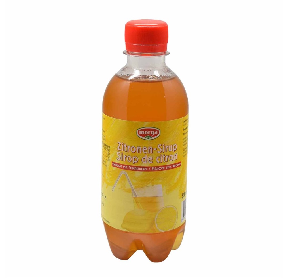 MORGA sirop citrons avec fructose 3.3 dl MORGA sirop citrons avec fructose 3.3 dl
