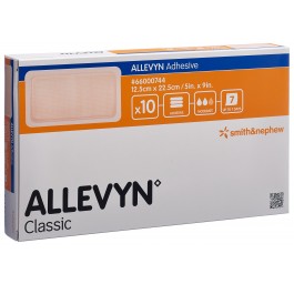 ALLEVYN ADHESIVE pansem adhésif 12.5x22.5cm 10 pce