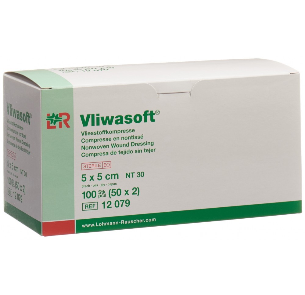 VLIWASOFT fibre n-tiss 5x5cm 6 c st 50 x 2 pce