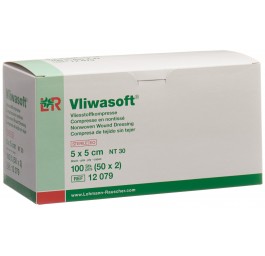 VLIWASOFT fibre n-tiss 5x5cm 6 c st 50 x 2 pce