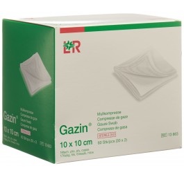 GAZIN compresses gaze 10x10cm 16p st 30 x 2 pce