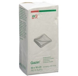 GAZIN compresses gaze 10x10cm 16p st 20 x 5 pce