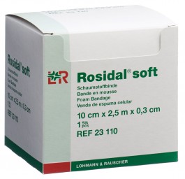 ROSIDAL soft bande mousse 2.5mx10cmx0.3cm