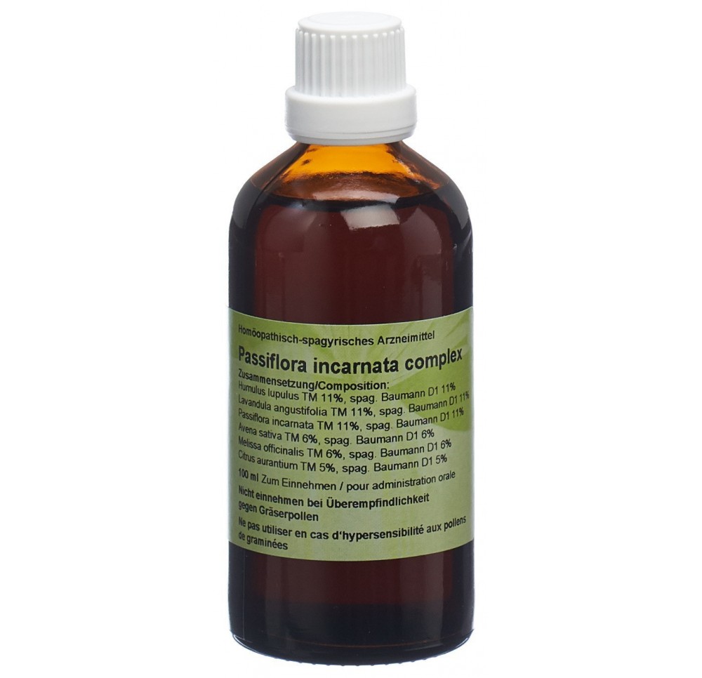 SPAGYROS passiflora inca complex teint mère 100 ml