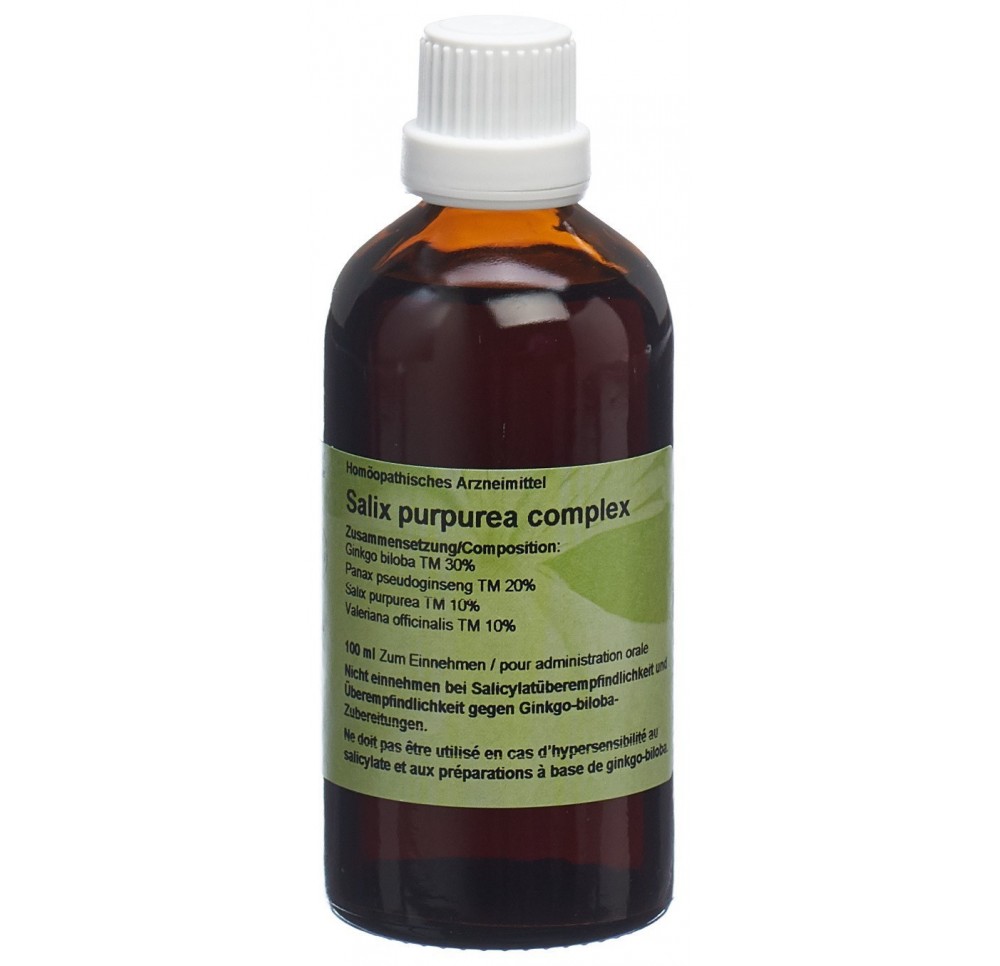 SPAGYROS salix purpurea complex teint mère 100 ml