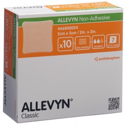 ALLEVYN NON-ADH pansement 5x5cm 10 pce