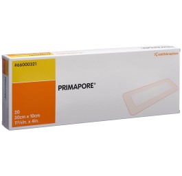 PRIMAPORE pansement adhésif 30x10cm stérile 20 pce