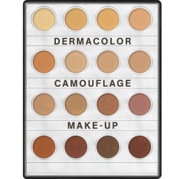 DERMACOLOR palette mini D1 av 16 couleurs