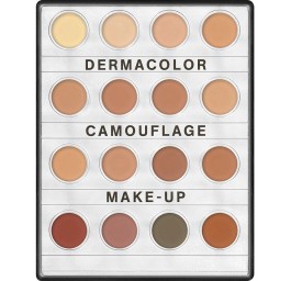 DERMACOLOR palette mini D2 av 16 couleurs