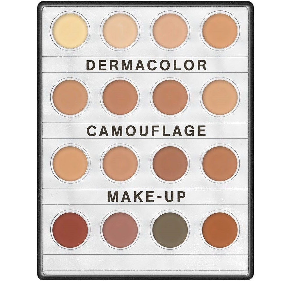 DERMACOLOR palette mini D2 av 16 couleurs